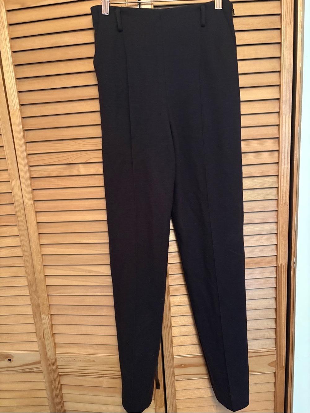 100% WOOL Worth Brown Tapered Pants